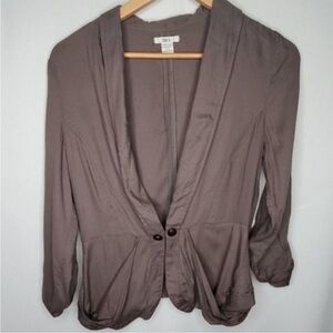 Bar III Draped Blazer